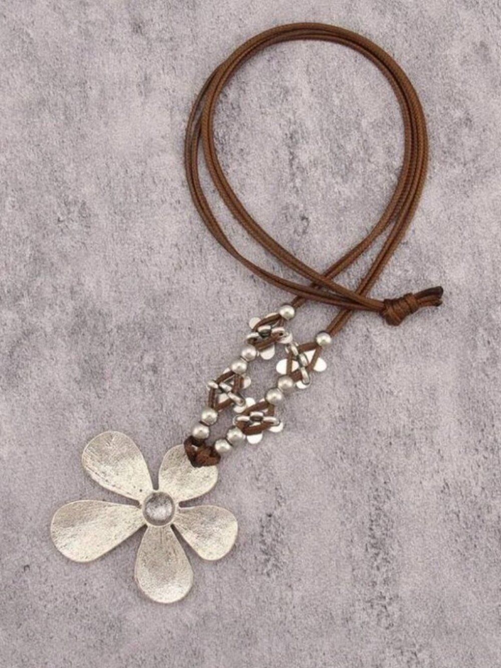 Boho Flower Necklace2142